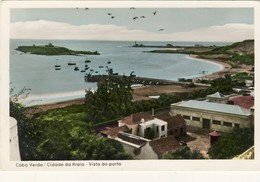 CABO VERDE, CIDADE DA PRAIA, Vista Do Porto,  2 Scans - Cabo Verde