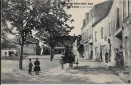 CPA Vienne Circulé Saint Jean De Sauves Attelage - Sonstige & Ohne Zuordnung