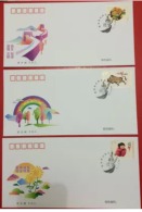 2015-29 CHINA Core Values FDC 3V - 2010-2019