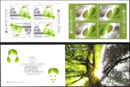 Mint  Stamps In Booklet Europa CEPT  2016  From Bulgaria - 2016