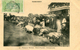 DAHOMEY(TYPE) DANSE DE FETICHEUSE(PROCESSION) - Benín