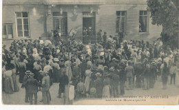 69 // COURS  Manifestation Du 27 Aout 1908, Contre La Municipalite - Cours-la-Ville