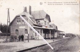 Camp D´Elsenborn - La Gare De SOURBRODT - Superbe Carte Animée - Butgenbach - Buetgenbach