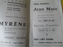 Deuxiéme Exposition De Peintures Et Arts Plastiques/SARTROUVILLE/Salle G Philippe /1965  PROG86 - Programmes