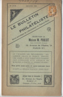1923-BULLETIN DES PHILATELISTES--PARIS 1ER  -E500 - Frankreich