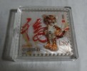China 2010-1 New Year Stamp Made By Real Shell Carving, 2010 Tiger Year - Unusual - Unused Stamps