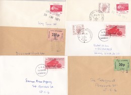 LETTRES DE GREVE  ANNEES 70  ANGLETERRE - Postmark Collection