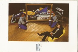 Williams-Renault FW15D - Championne Du Monde De F1 1993 E- Alain Prost - Cpm Pub Renault - Grand Prix / F1