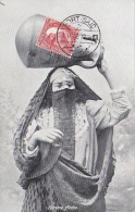 Egypte - Port-Saïd - Porteuse D'Eau - Femme Voilée - 1908 - Port-Saïd