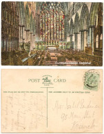 UNITED KINGDOM (006) - ENGLAND - EAST WINDOW, CARLISLE CATHEDRAL - Fp/Vg 1906 - Carlisle