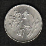 TAIWAN   1 YUAN 1974 (YEAR 63) (Y # 536) - Taiwán