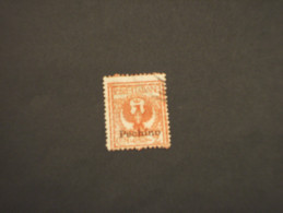 PECHINO - 1917/8  STEMMA 2 C.  - TIMBRATO/USED - Pekin