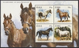 IRLANDE 2011 - Chevaux De Race Irlandais - BF Neuf // Mnh Irish Horses - Blocks & Sheetlets