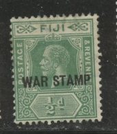 Fiji 1916 1.2p War Tax Issue #MR1  MH - Fiji (...-1970)