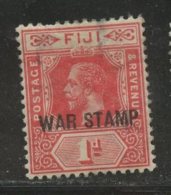Fiji 1916 1p War Tax Issue #MR2  MH - Fiji (...-1970)