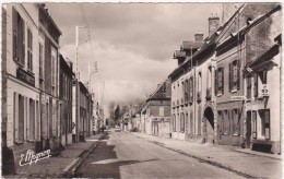 D 89-  Carte Photo-cerisiers- La Grande Rue ( Circulé En 1951) - Cerisiers