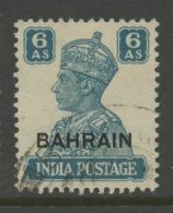 Bahrain 1942 6a King George VI Issue #49 - Bahrain (...-1965)
