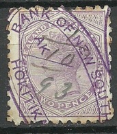 NEW ZEALAND O 1893 Revenue Tax Dienstmarke O - Service