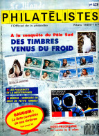 Le Monde Des Philatelistes N.428,3/89,poste Aérienne Polynésie 1958-62,Gauguin,USA Pôle Sud,Mediterranée Poste 1830-62,C - Français (àpd. 1941)