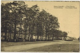 BELGIQUE LEOPOLDSBURG BOURG LEOPOLD  : " Place Royale Koninklijke Plaats  " - Circulé Jemelle - Leopoldsburg