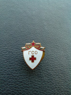 UNIQUE AFTER WWII EXTREMELY RARE RED CROSS BADGE GSO BULGARIA AWARD ENAMEL PIN "READY FOR SANITARY DEFENSE" - Services Médicaux