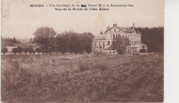 95 - MOURS / VILLA SAINT REGIS - VUE DE LA ROUTE DE L'ISLE ADAM (avec Plan Au Verso) - Mours