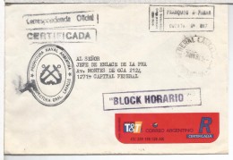 ARGENTINA CORREO OFICIAL NAVALPREFECTURA GENERAL LAVALLE - Oficiales