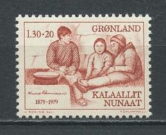 GROENLAND 1979  N° 104 ** Neuf = MNH Superbe Cote 0.75 € Knud Rasmussen - Neufs