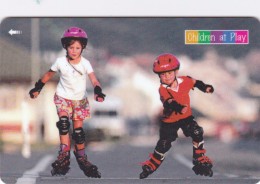 Jersey, 83 JER A, Children At Play, Roller Blading, Sport, 2 Scans. - Jersey Et Guernesey