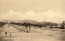 ANGOLA, LUANDA, LOANDA, Avenida Salvador Correia, 2 Scans - Angola