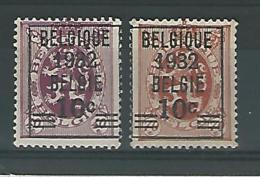 Belgie COB° 333-334 - Used Stamps