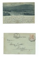 AK Gruss Aus Linz A. D. - 11.8.1898 - Echt Gelaufen - Linz Urfahr