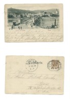 AK Linz. - Brücke Und Urfahr - 30.9.1899 - Echt Gelaufen - Linz Urfahr