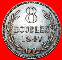 § GREAT BRITAIN: GUERNESEY ★ 8 DOUBLES 1947H! LOW START★ NO RESERVE! George VI (1937-1952) - Guernsey