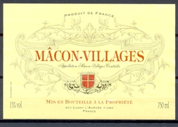 046 - Mâcon Villages - A.O.C. - SCV Lugny L'Aurore 71260 - Rotwein