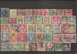 Siam ( Lot De Timbres Divers Différents Oblitérés) - Siam