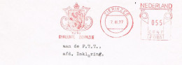 Niederlande Freistempel Gemeinde Zierickzee - Wappen, Coat Of Arms, Blason - Meterstamp, EMA - Maschinenstempel (EMA)