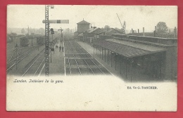 Landen - Intérieur De La Gare - 1902 ( Verso Zien ) - Landen