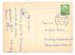 3030 WALSRODE - WESTENHOLZ, POSTGESCHICHTE, Landpoststempel 1959 - Walsrode