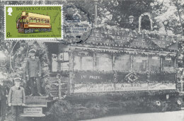 D23553 CARTE MAXIMUM CARD 1979 GUERNSEY - HISTORIC TRAM PUBLIC TRANSPORT CP ORIGINAL - Tram