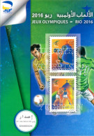 ALGHERIA 2016 - Notice Folder Olympic Games Rio 2016 Olympische Spiele Juegos Olímpicos Olympics 3 Scans - Verano 2016: Rio De Janeiro