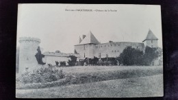 CPA , D63 Aigueperse Château De La Roche - Aigueperse