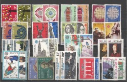 Belgium  **  (MNH)  Lot EUROPA Séries Complètes - Années 1963-64-69-70-73-74-75-76-77-78-79-80-81-82-83-84-85 - Colecciones