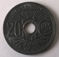 20 CENTIMES - 1946 - Gouvernement Provisoire - TTB - - 20 Centimes