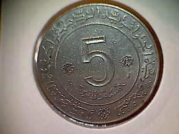 Algerie 5 Dinars 1974 - Algerien