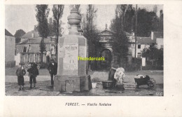 CPA  FOREST VIEILLE FONTAINE VED PUB COLUMBA MARGARINE CH VAN DEN BUSSCHE MERXEM - Forest - Vorst