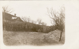 CP Photo 1915 NOWAJA MYSCH (Novaja Mys, Près Baranovichi, Baranowitschi) - Deutsche Soldaten, IR 255 (A145, Ww1, Wk 1) - Wit-Rusland