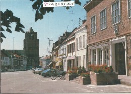 NORD - 59 - TOP 2016 - WORMHOUT - CPSM GF Couleur - L'église Et La Mairie - Wormhout