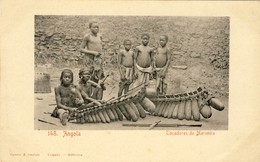 ANGOLA, Tocadores De Marimba, 2 Scans - Angola