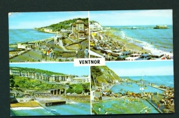 ENGLAND  -  Isle Of Wight  Ventnor  Multi View  Used Postcard - Ventnor